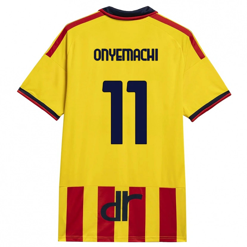 Danxen Kinder Divine Onyemachi #11 Gelb Rot Heimtrikot Trikot 2026/27 T-Shirt