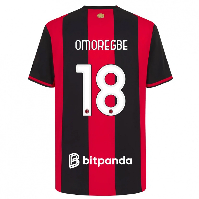Danxen Kinder Bob Murphy Omoregbe #18 Rot Schwarz Weiß Heimtrikot Trikot 2026/27 T-Shirt