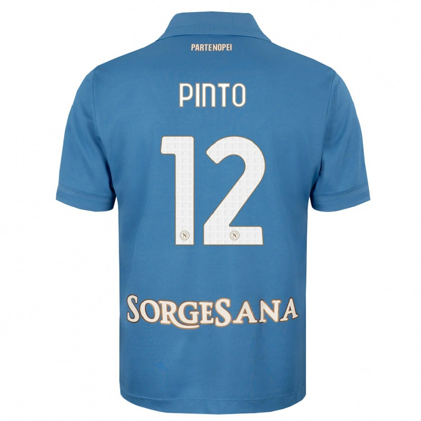 Danxen Kinder Ciro Pinto #12 Nebelblau Weiß Heimtrikot Trikot 2026/27 T-Shirt