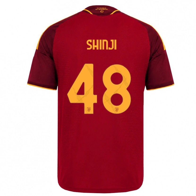 Danxen Kinder Shin-Ji Kim #48 Rot Gold Gelb Heimtrikot Trikot 2026/27 T-Shirt