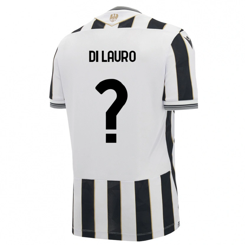 Danxen Kinder Rosario Di Lauro #0 Schwarz Weiß Pink Heimtrikot Trikot 2026/27 T-Shirt