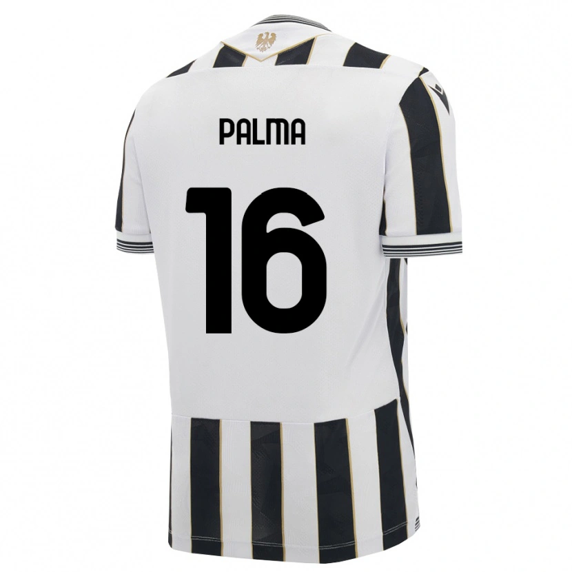Danxen Kinder Matteo Palma #16 Schwarz Weiß Pink Heimtrikot Trikot 2026/27 T-Shirt