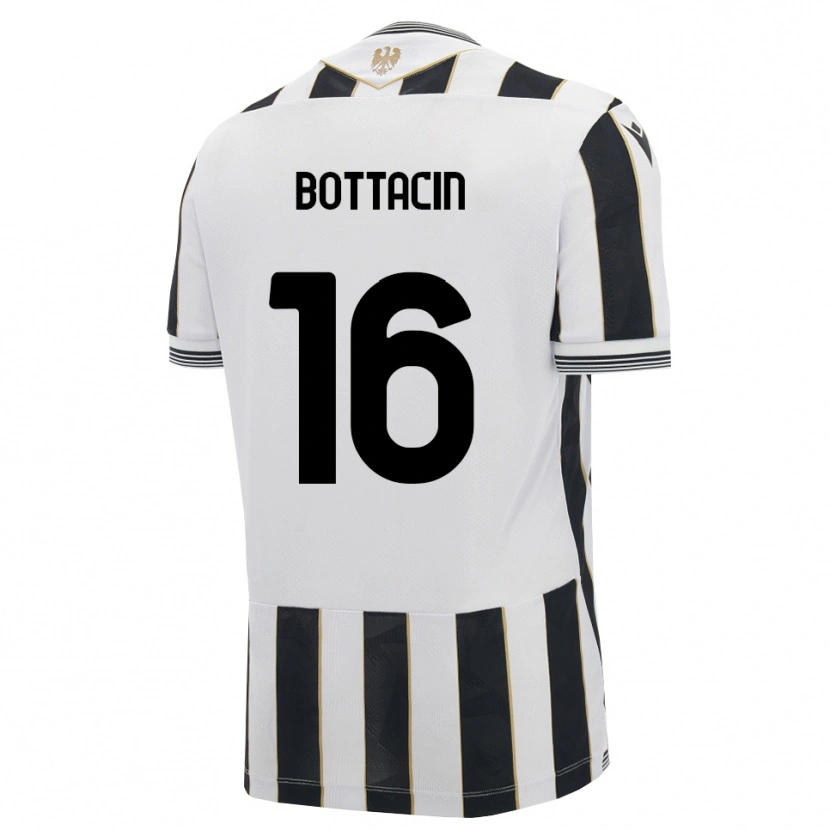 Danxen Kinder Enrico Bottacin #16 Schwarz Weiß Pink Heimtrikot Trikot 2026/27 T-Shirt