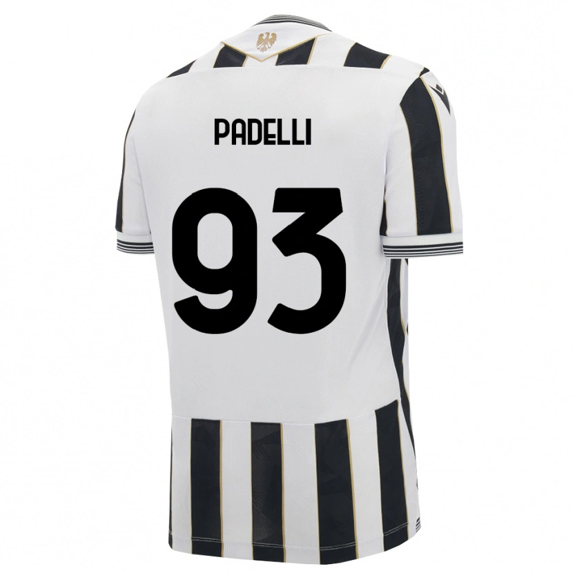 Danxen Kinder Daniele Padelli #93 Schwarz Weiß Pink Heimtrikot Trikot 2026/27 T-Shirt
