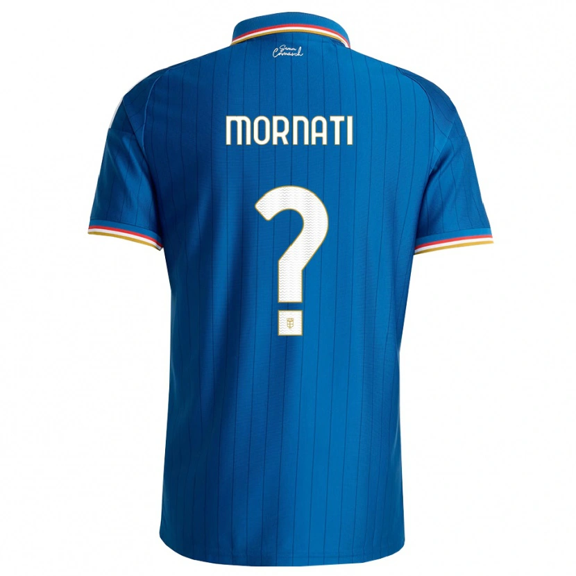 Danxen Kinder Pietro Mornati #0 Blau Weiß Rot Heimtrikot Trikot 2026/27 T-Shirt