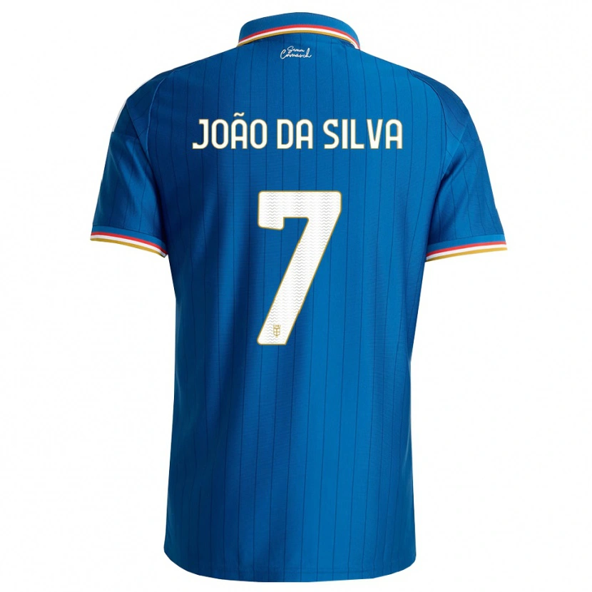 Danxen Kinder Miguel Silva #7 Blau Weiß Rot Heimtrikot Trikot 2026/27 T-Shirt
