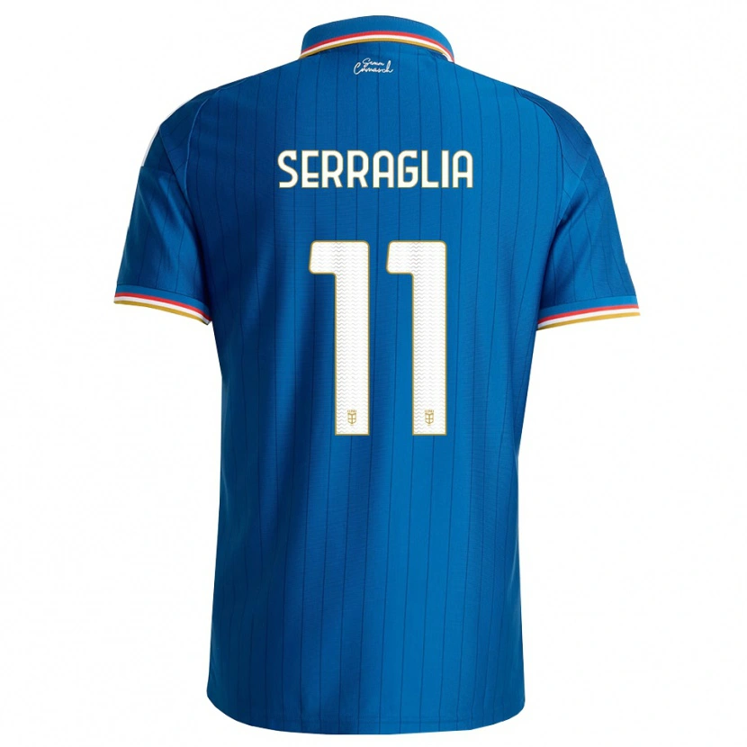 Danxen Kinder Lucas Serraglia #11 Blau Weiß Rot Heimtrikot Trikot 2026/27 T-Shirt