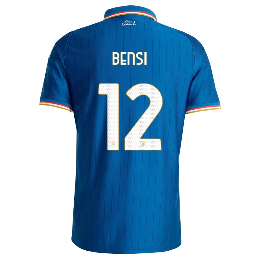 Danxen Kinder Nicolò Bensi #12 Blau Weiß Rot Heimtrikot Trikot 2026/27 T-Shirt