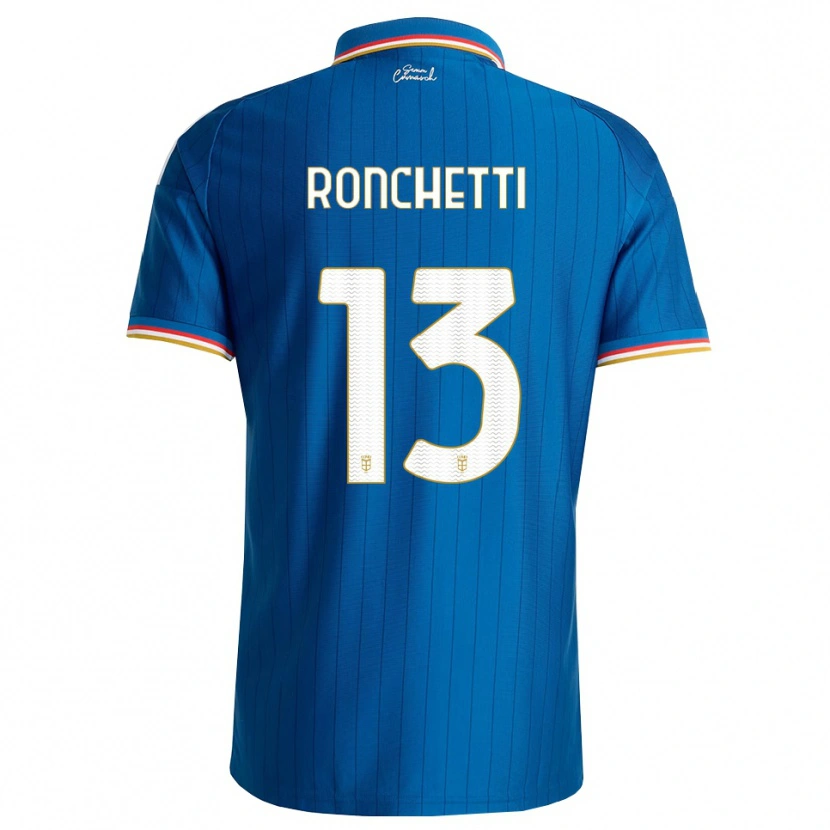 Danxen Kinder Fabio Ronchetti #13 Blau Weiß Rot Heimtrikot Trikot 2026/27 T-Shirt