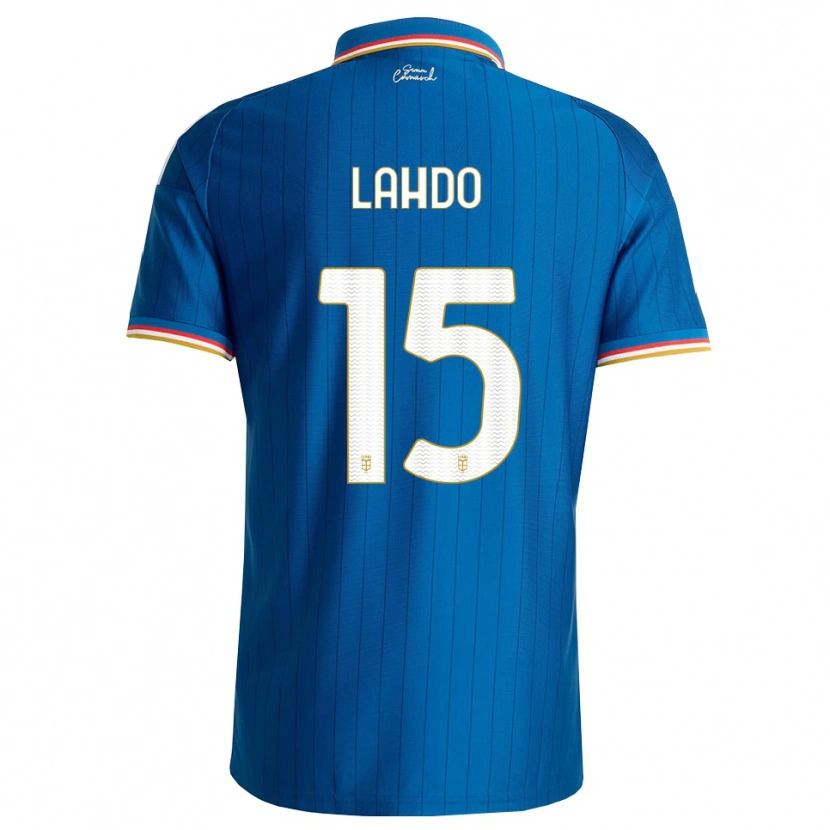 Danxen Kinder Adrian Lahdo #15 Blau Weiß Rot Heimtrikot Trikot 2026/27 T-Shirt