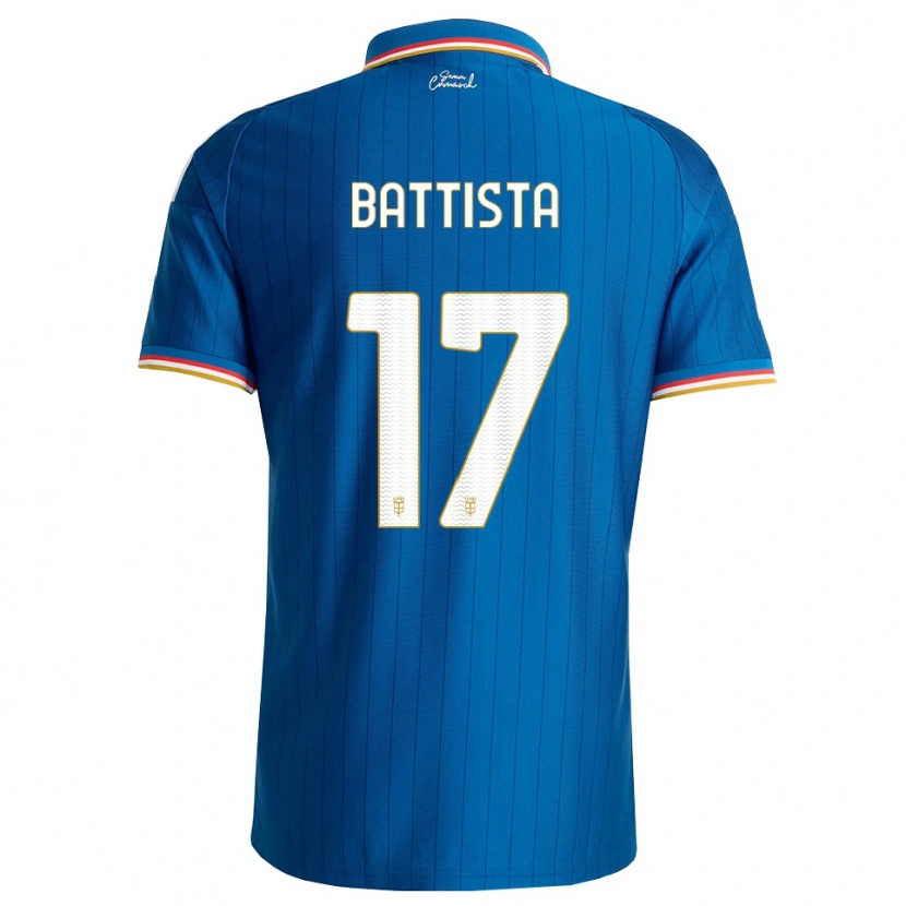 Danxen Kinder Riccardo Battista #17 Blau Weiß Rot Heimtrikot Trikot 2026/27 T-Shirt