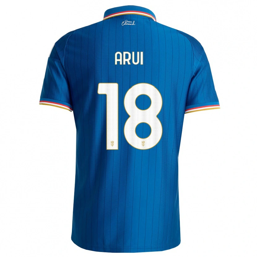 Danxen Kinder Stefano Arui #18 Blau Weiß Rot Heimtrikot Trikot 2026/27 T-Shirt