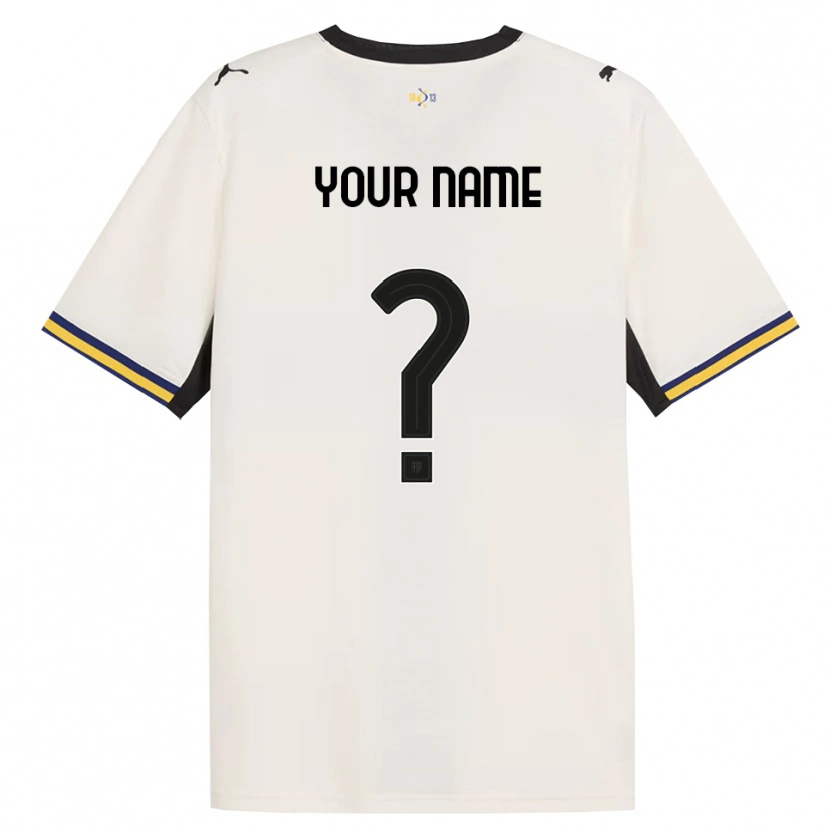 Danxen Kinder Ihren Namen #0 Creme Schwarz Gelb Heimtrikot Trikot 2026/27 T-Shirt