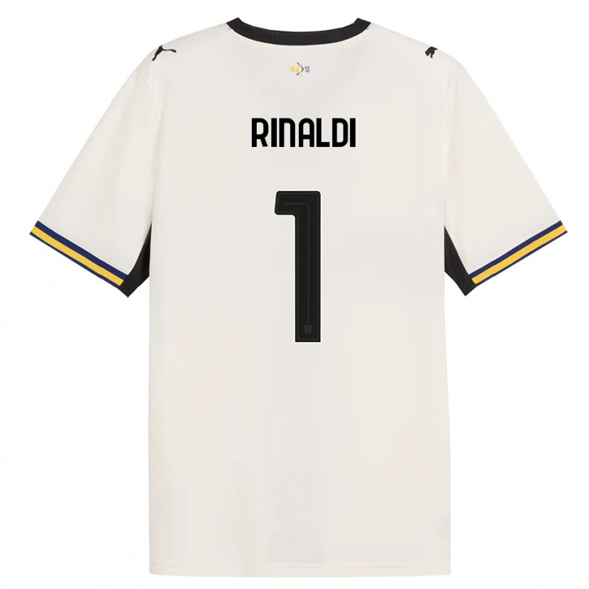 Danxen Kinder Filippo Rinaldi #1 Creme Schwarz Gelb Heimtrikot Trikot 2026/27 T-Shirt