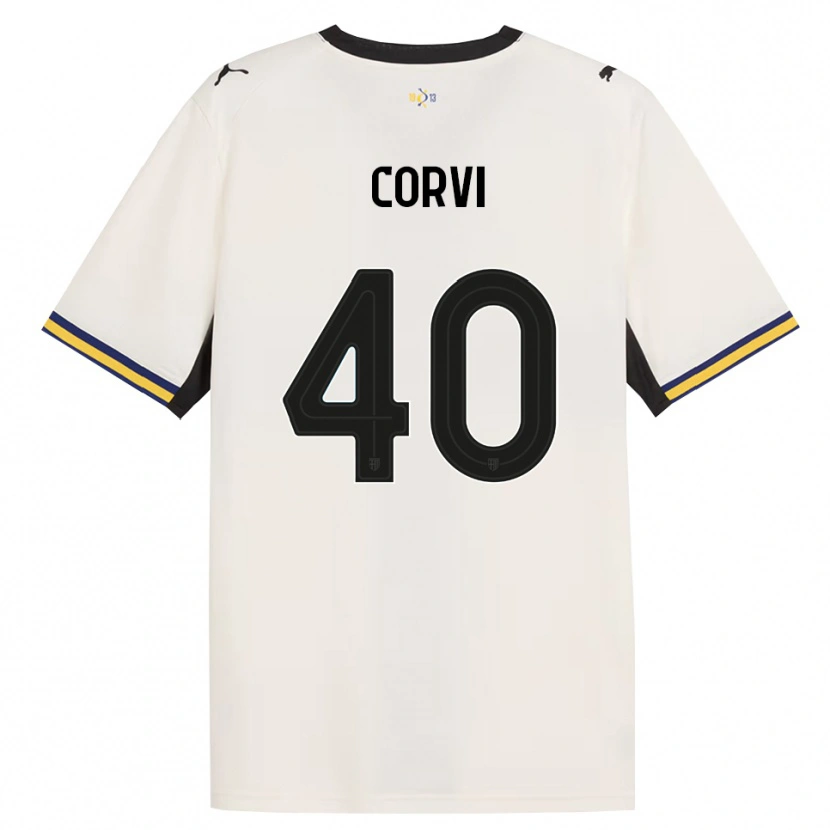 Danxen Kinder Edoardo Corvi #40 Creme Schwarz Gelb Heimtrikot Trikot 2026/27 T-Shirt