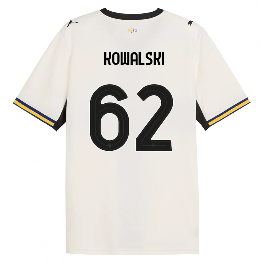 Danxen Kinder Mateusz Kowalski #62 Creme Schwarz Gelb Heimtrikot Trikot 2026/27 T-Shirt