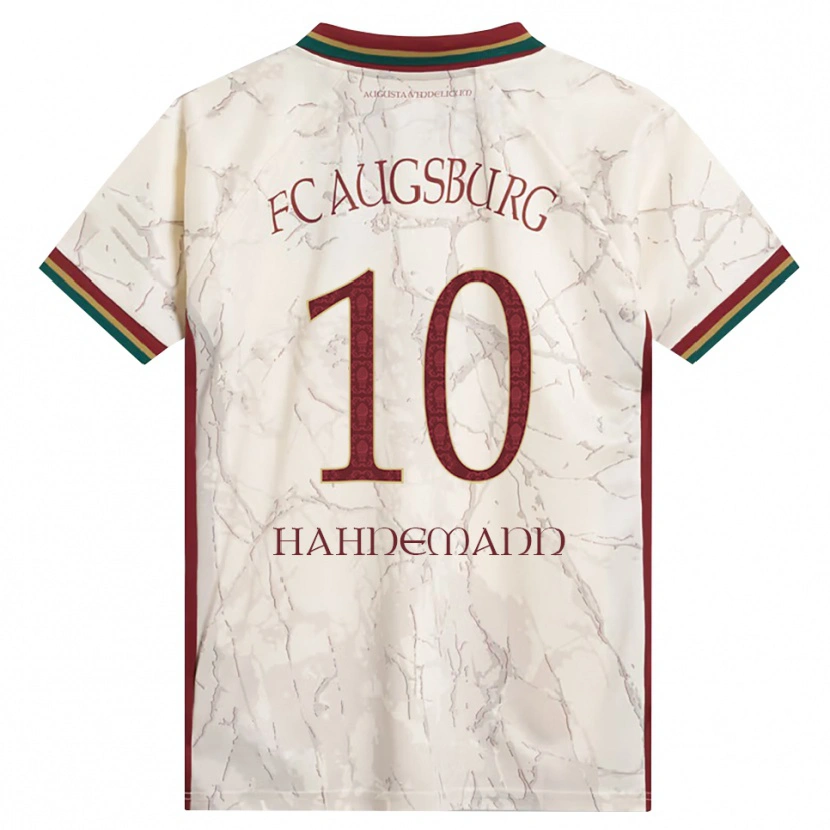 Danxen Kinder Jamy Hahnemann #10 Grün Reis Weiß Burgund Heimtrikot Trikot 2026/27 T-Shirt