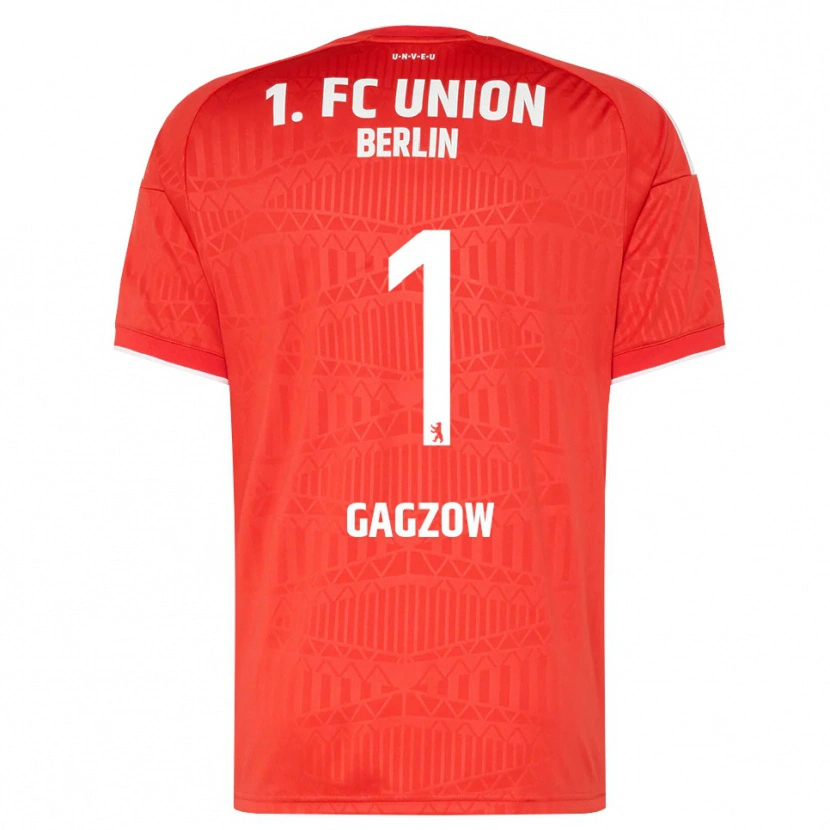 Danxen Kinder Fritz Gagzow #1 Rot Weiß Heimtrikot Trikot 2026/27 T-Shirt