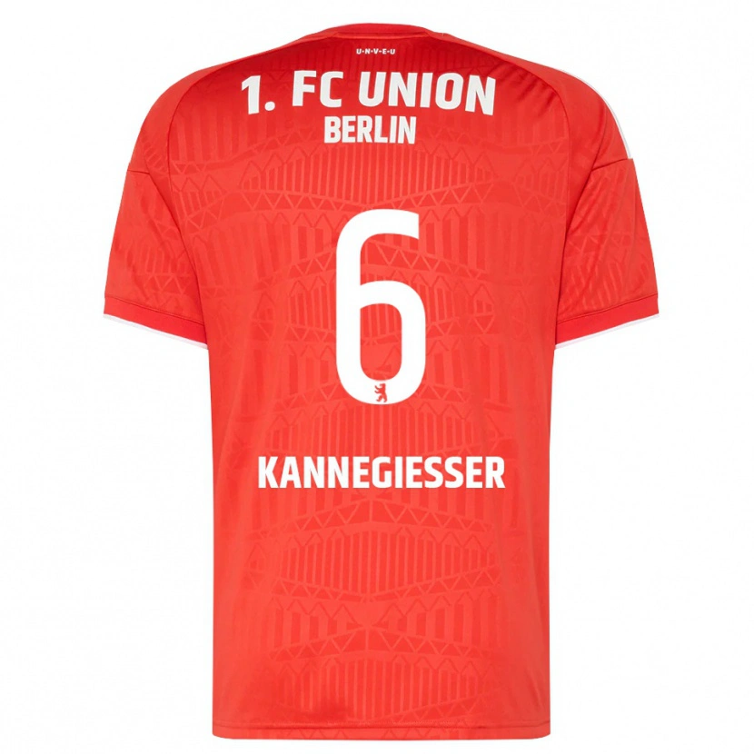 Danxen Kinder Tom Kannegießer #6 Rot Weiß Heimtrikot Trikot 2026/27 T-Shirt