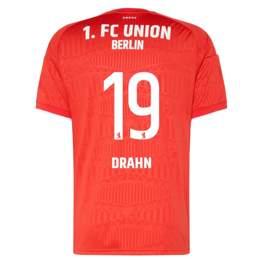 Danxen Kinder Mika Drahn #19 Rot Weiß Heimtrikot Trikot 2026/27 T-Shirt