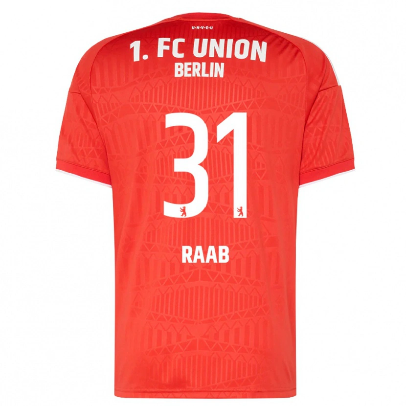 Danxen Kinder Matheo Raab #31 Rot Weiß Heimtrikot Trikot 2026/27 T-Shirt