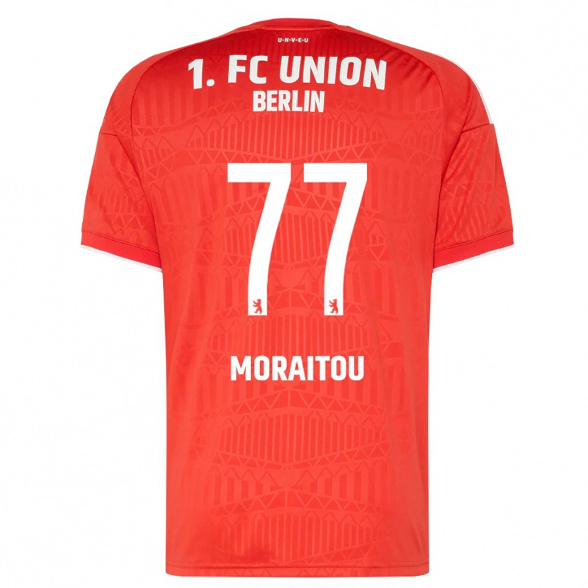 Danxen Kinder Athanasia Moraitou #77 Rot Weiß Heimtrikot Trikot 2026/27 T-Shirt