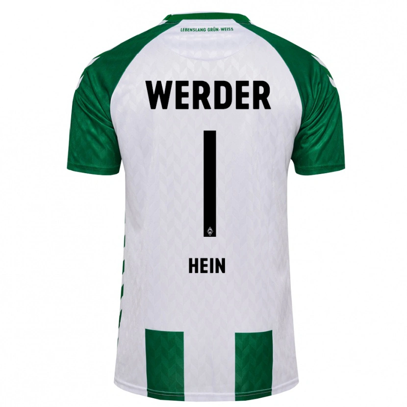 Danxen Kinder Karl Hein #1 Grün Weiß Heimtrikot Trikot 2026/27 T-Shirt