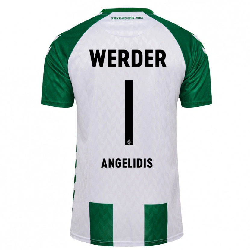 Danxen Kinder Spyros Angelidis #1 Grün Weiß Heimtrikot Trikot 2026/27 T-Shirt