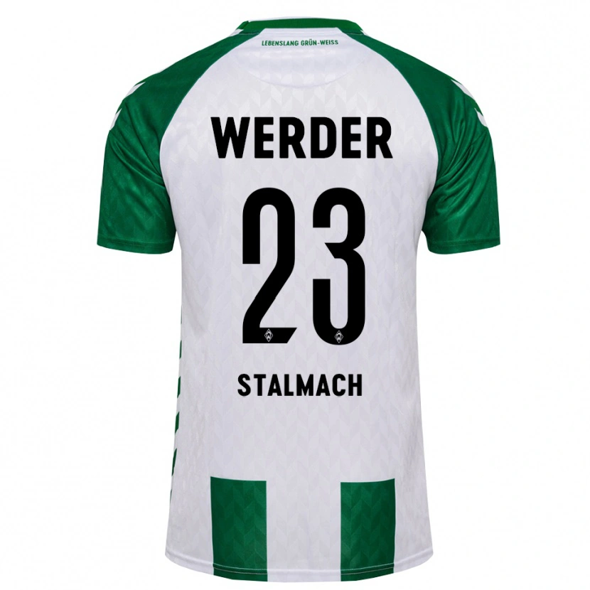 Danxen Kinder Dariusz Stalmach #23 Grün Weiß Heimtrikot Trikot 2026/27 T-Shirt