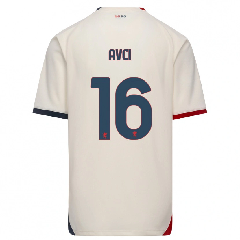 Danxen Kinder Bora Avci #16 Creme Rot Auswärtstrikot Trikot 2026/27 T-Shirt