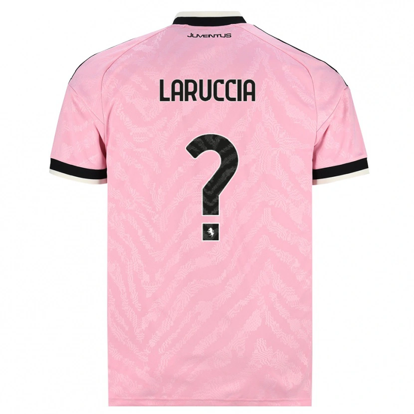 Danxen Kinder Christian Laruccia #0 Pink Schwarz Auswärtstrikot Trikot 2026/27 T-Shirt