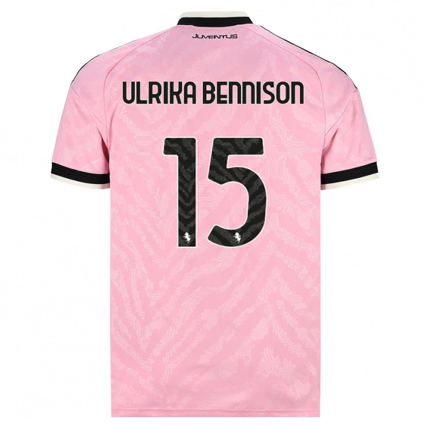 Danxen Kinder Hanna Ulrika Bennison #15 Pink Schwarz Auswärtstrikot Trikot 2026/27 T-Shirt