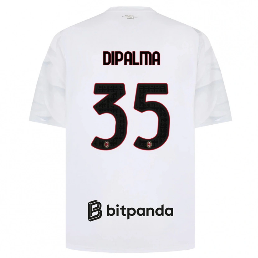 Danxen Kinder Matteo Dipalma #35 Weiß Rot Schwarz Auswärtstrikot Trikot 2026/27 T-Shirt