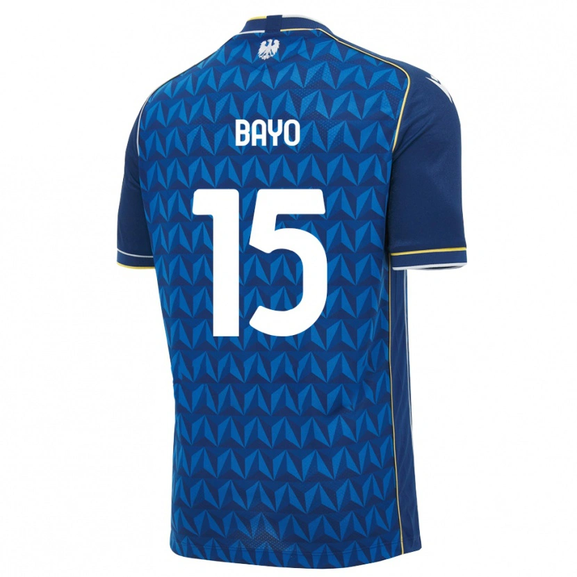 Danxen Kinder Vakoun Bayo #15 Königsblau Weiß Blau Auswärtstrikot Trikot 2026/27 T-Shirt