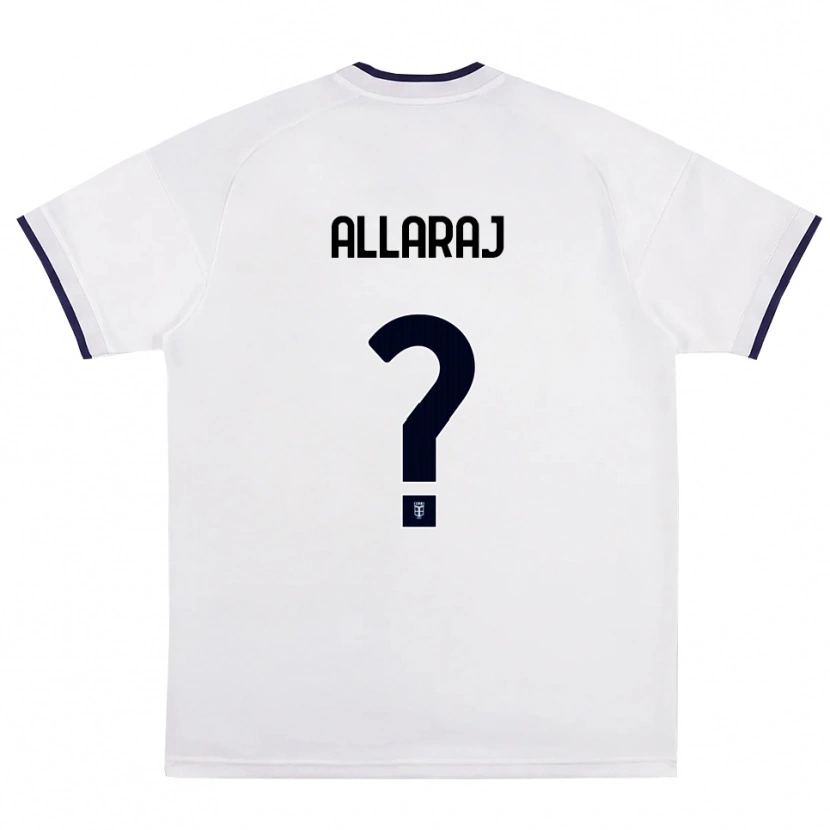 Danxen Kinder Rayan Allaraj #0 Weiß Rot Königsblau Auswärtstrikot Trikot 2026/27 T-Shirt