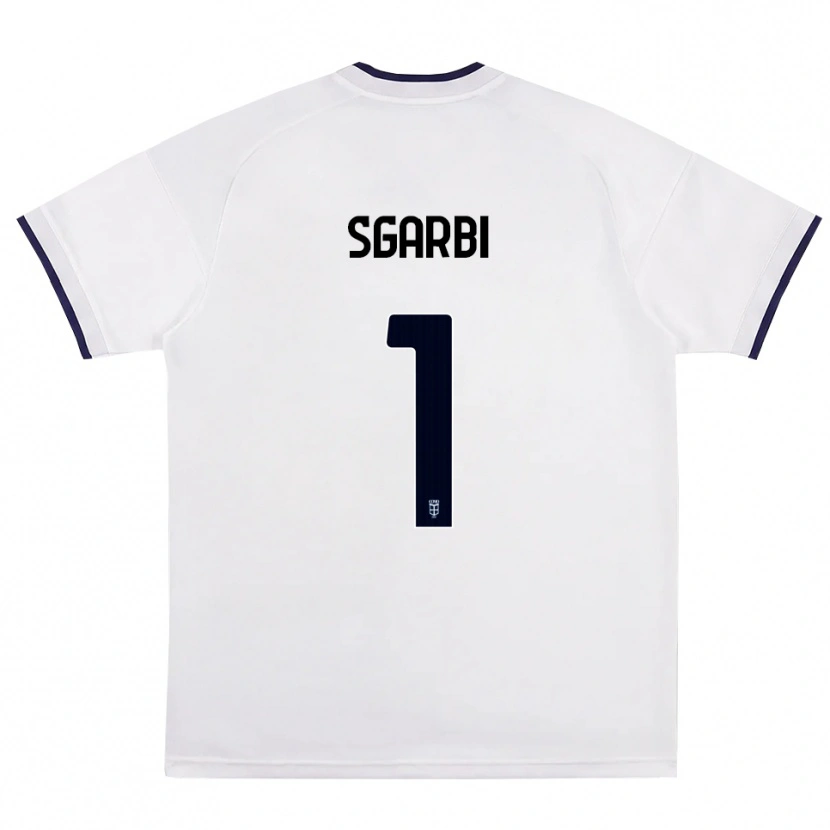 Danxen Kinder Dylan Sgarbi #1 Weiß Rot Königsblau Auswärtstrikot Trikot 2026/27 T-Shirt