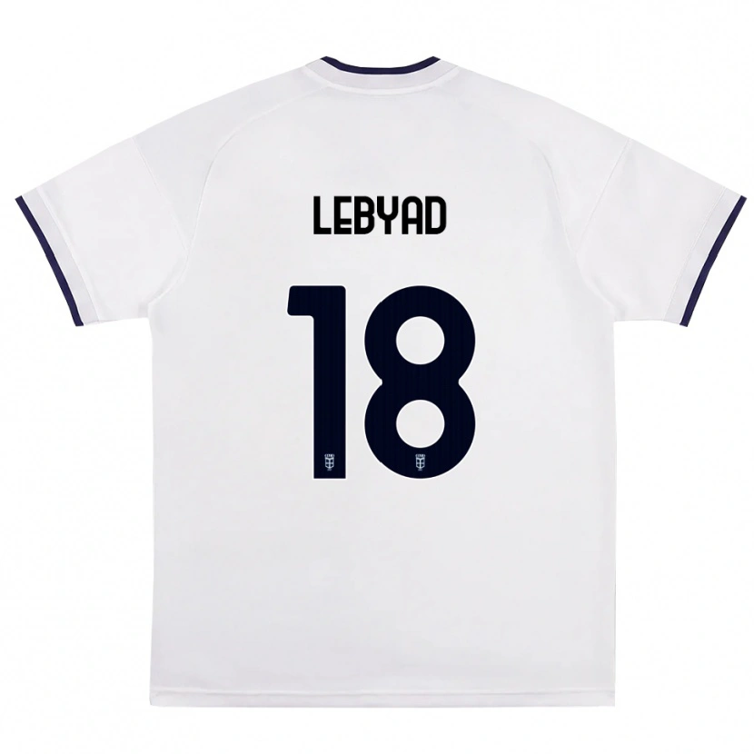 Danxen Kinder Omar Lebyad #18 Weiß Rot Königsblau Auswärtstrikot Trikot 2026/27 T-Shirt