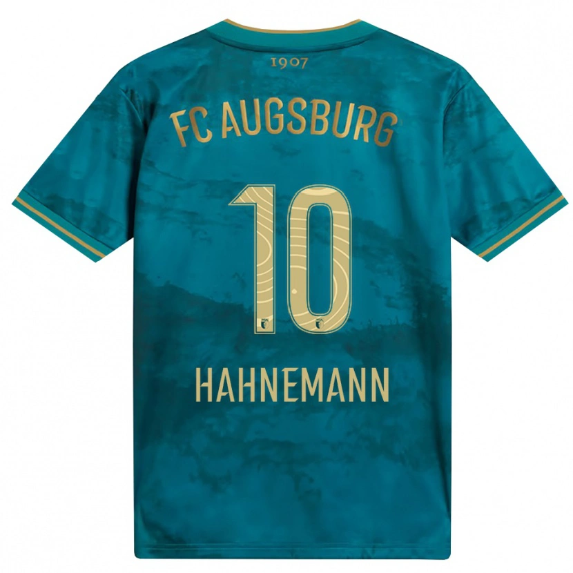 Danxen Kinder Jamy Hahnemann #10 Grün Braun Auswärtstrikot Trikot 2026/27 T-Shirt