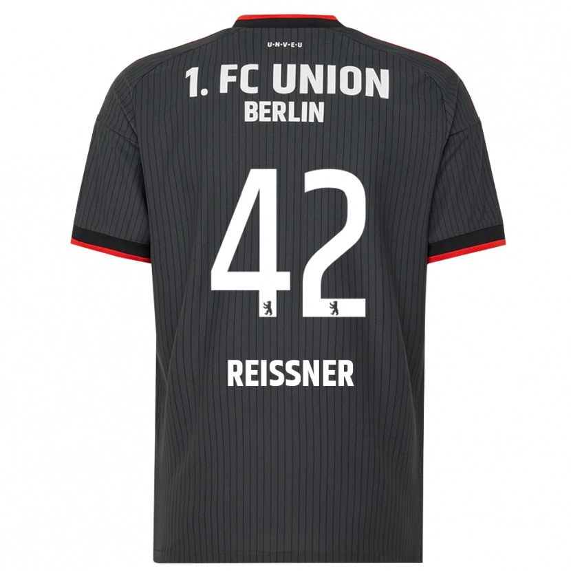 Danxen Kinder Naika Reissner #42 Schwarz Weiß Rot Auswärtstrikot Trikot 2026/27 T-Shirt