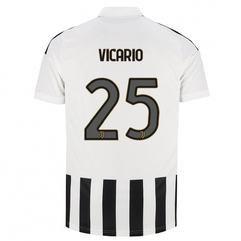 Danxen Herren Guglielmo Vicario #25 Schwarz Weiß Braun Heimtrikot Trikot 2026/27 T-Shirt