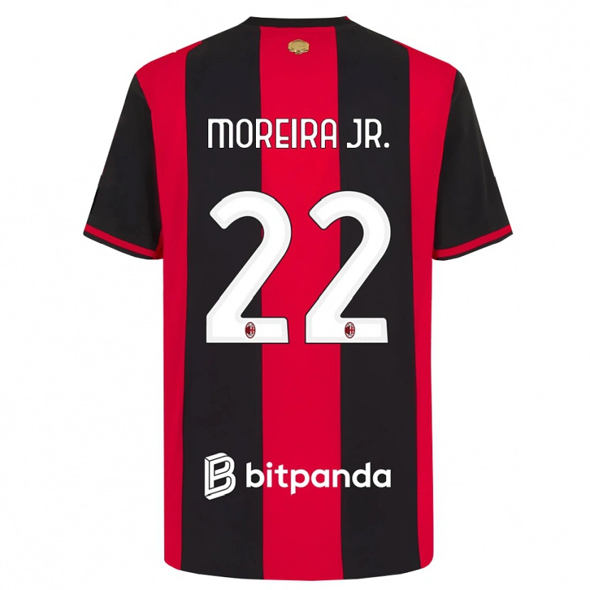 Danxen Herren Diego Moreira #22 Rot Schwarz Weiß Heimtrikot Trikot 2026/27 T-Shirt