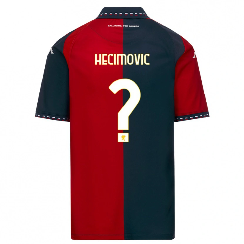 Danxen Herren Franko Hecimovic #0 Rot Schwarz Weiß Heimtrikot Trikot 2026/27 T-Shirt