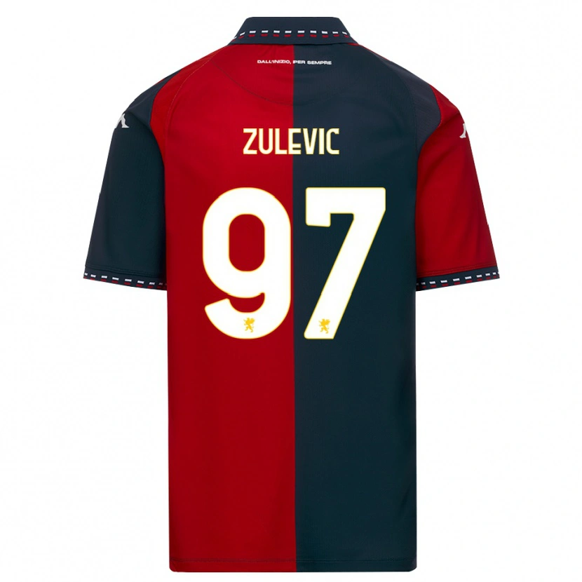 Danxen Herren Adam Zulevic #97 Rot Schwarz Weiß Heimtrikot Trikot 2026/27 T-Shirt