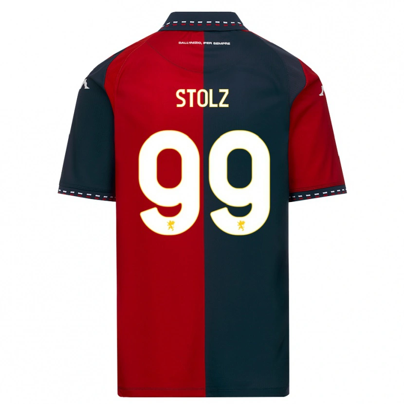 Danxen Herren Franz Stolz #99 Rot Schwarz Weiß Heimtrikot Trikot 2026/27 T-Shirt