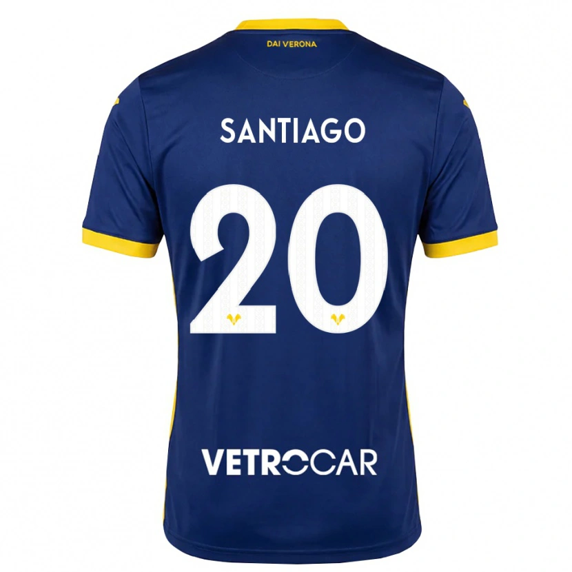 Danxen Herren Yellu Santiago #20 Königsblau Gelb Weiß Heimtrikot Trikot 2026/27 T-Shirt
