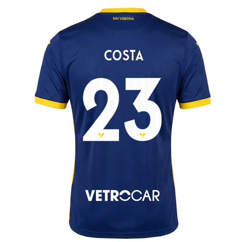Danxen Herren Nicole Costa #23 Königsblau Gelb Weiß Heimtrikot Trikot 2026/27 T-Shirt