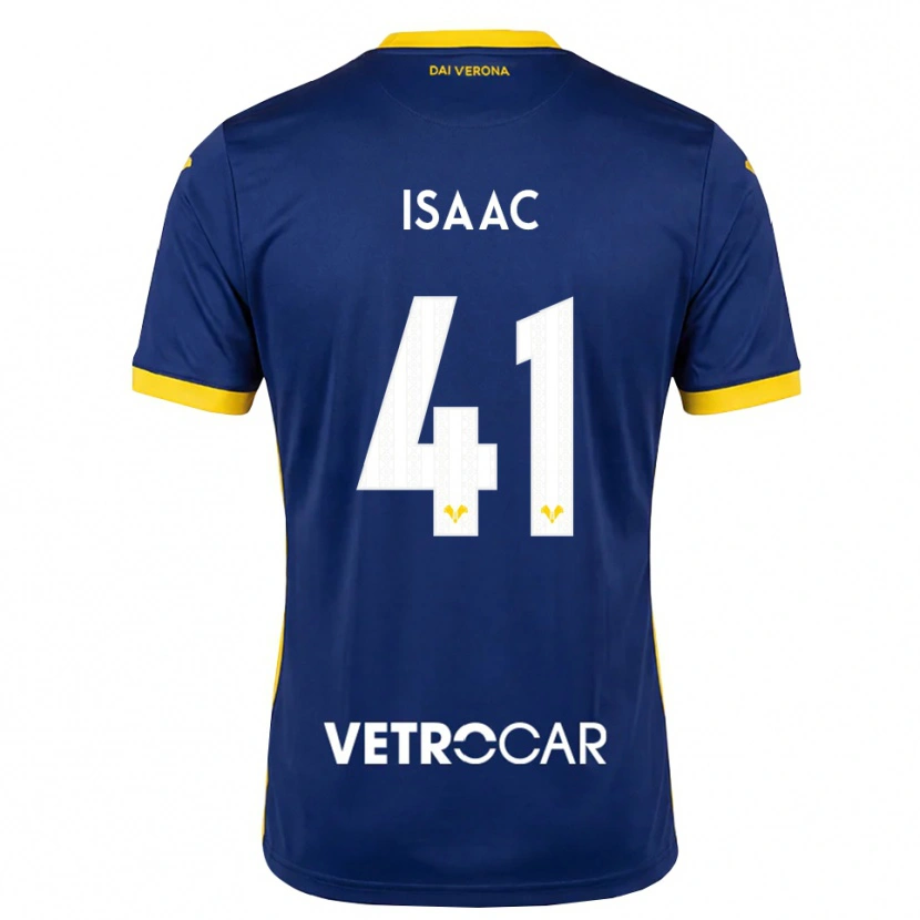 Danxen Herren Isaac Aguiar Tomich #41 Königsblau Gelb Weiß Heimtrikot Trikot 2026/27 T-Shirt