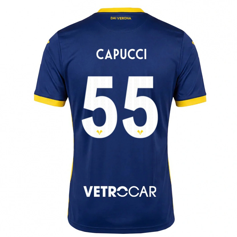 Danxen Herren Laura Capucci #55 Königsblau Gelb Weiß Heimtrikot Trikot 2026/27 T-Shirt