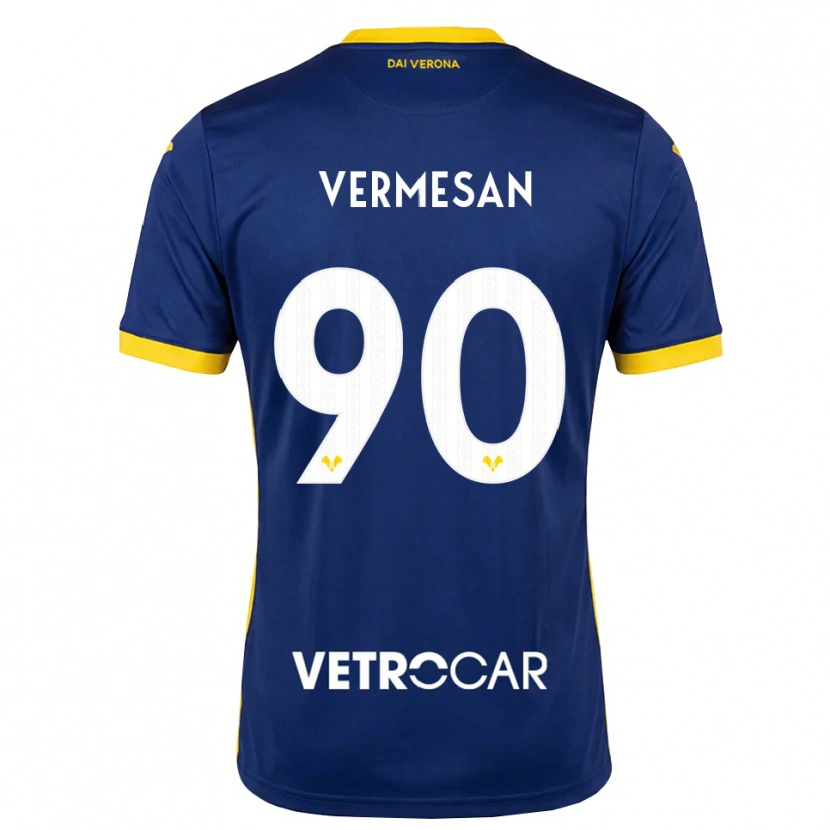 Danxen Herren Ioan Vermeșan #90 Königsblau Gelb Weiß Heimtrikot Trikot 2026/27 T-Shirt