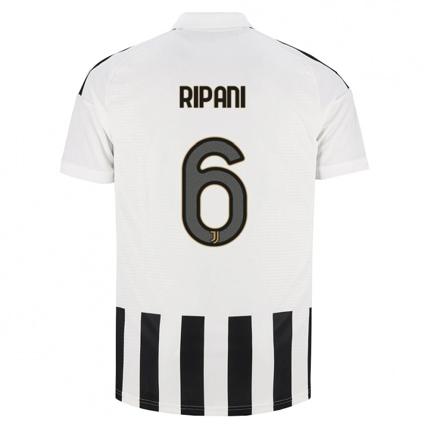 Danxen Herren Diego Ripani #6 Schwarz Weiß Braun Heimtrikot Trikot 2026/27 T-Shirt